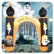 halloweensky nafukovaci obluk