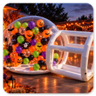halloweensky bubble house